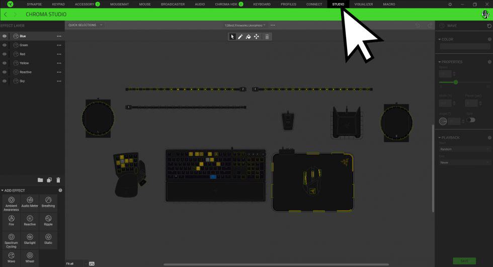 How to import razer chroma profiles unrealhero