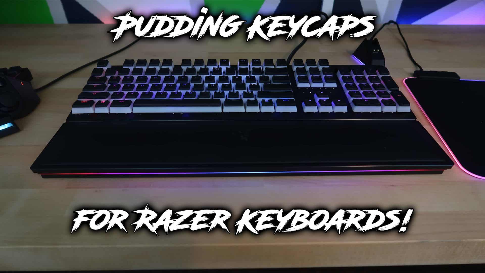 Pudding Keycaps For Razer Keyboards Bottom Row Unrealhero