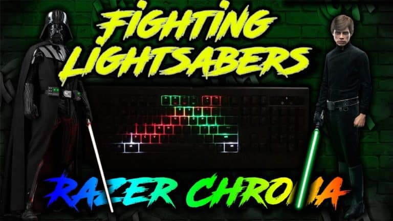 Fighting lightsabers Razer Tutorial