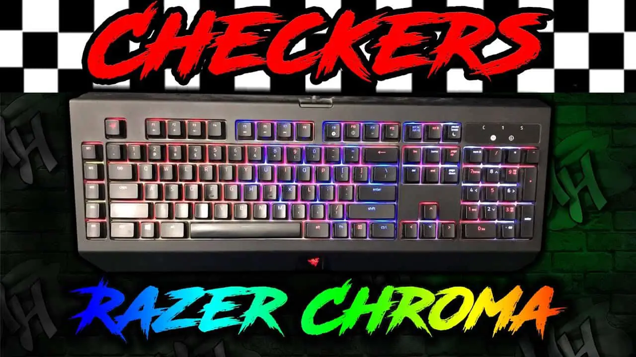 checkers razer keyboard design
