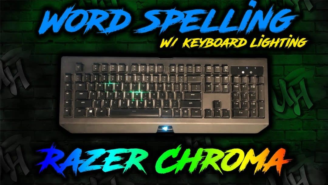 How to spell words on Razer Keyboard – UnrealHero