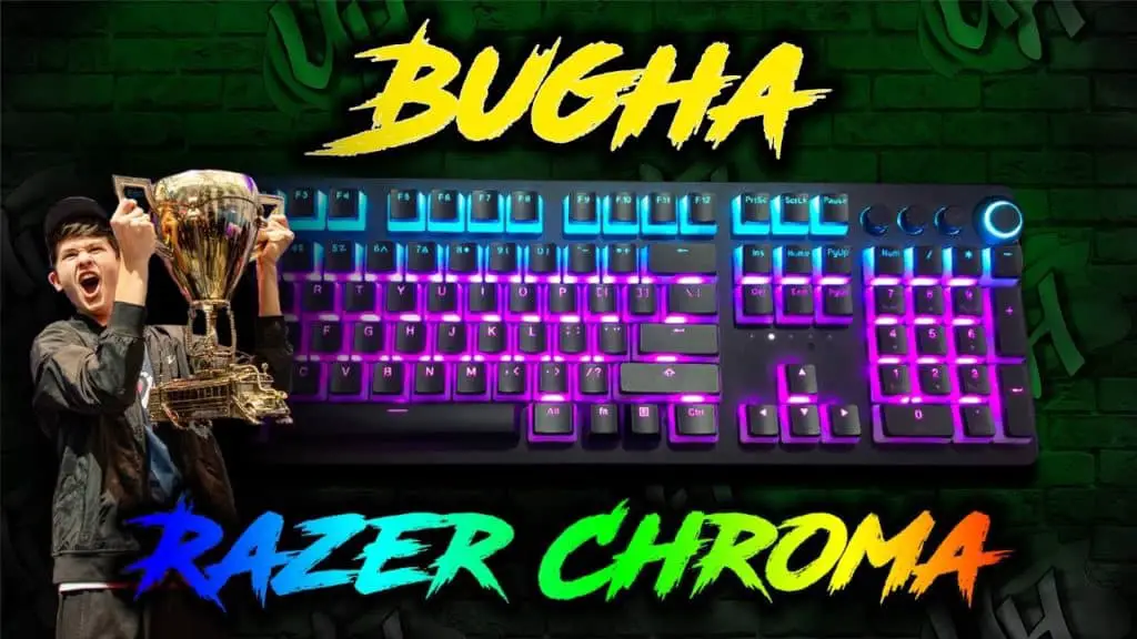 keyboard bugha uses