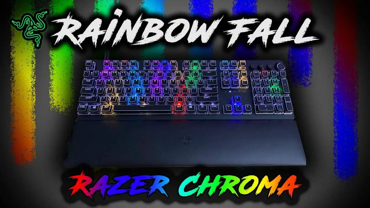 rainbow fall razer chroma profile
