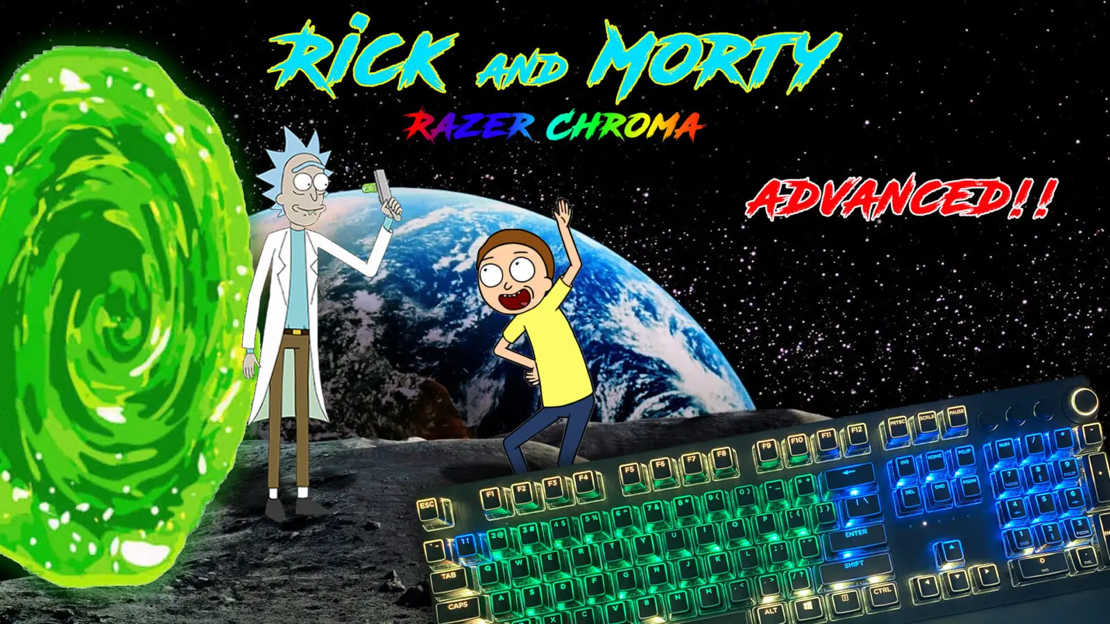 Rick and Morty Razer Chroma Profile