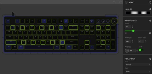 Electricity Razer Chroma Profile – UnrealHero