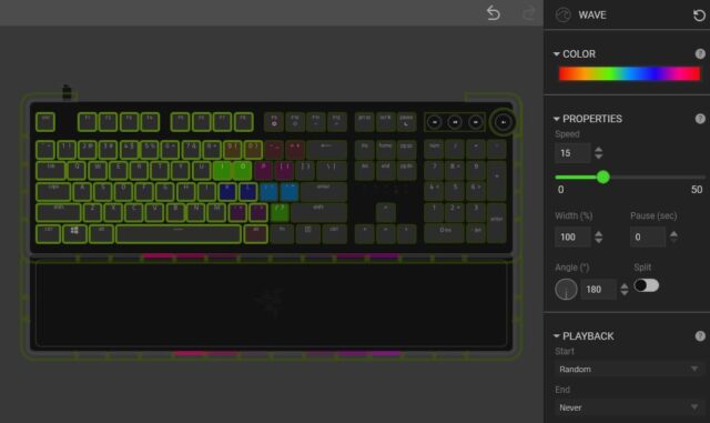 Rainbow Swirl Razer Chroma – UnrealHero
