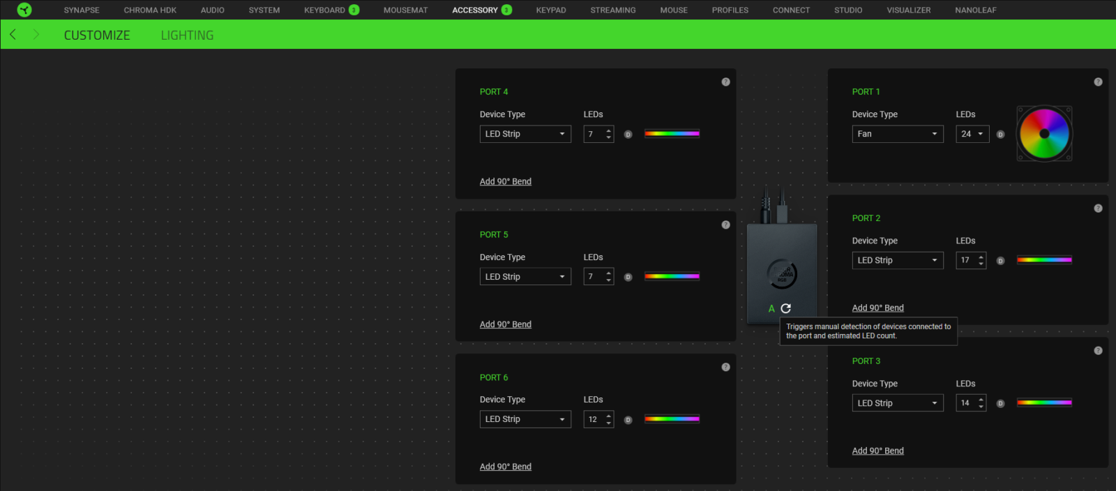 Solid Color Control For Razer Improve your RGB setup with the Razer Addressable RGB Chroma Controller ...