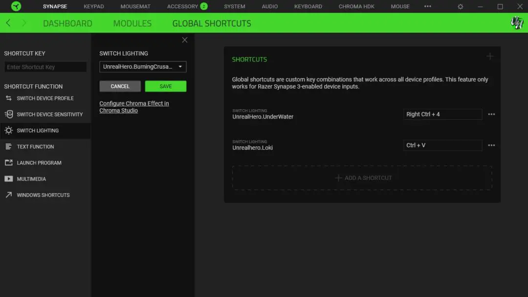 Set Up Shortcuts To Switch Razer Chroma RGB Profiles Fast – UnrealHero