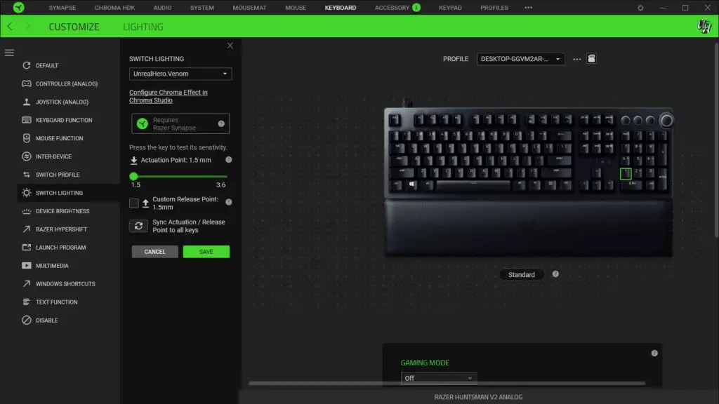 Set Up Shortcuts To Switch Razer Chroma RGB Profiles Fast – UnrealHero