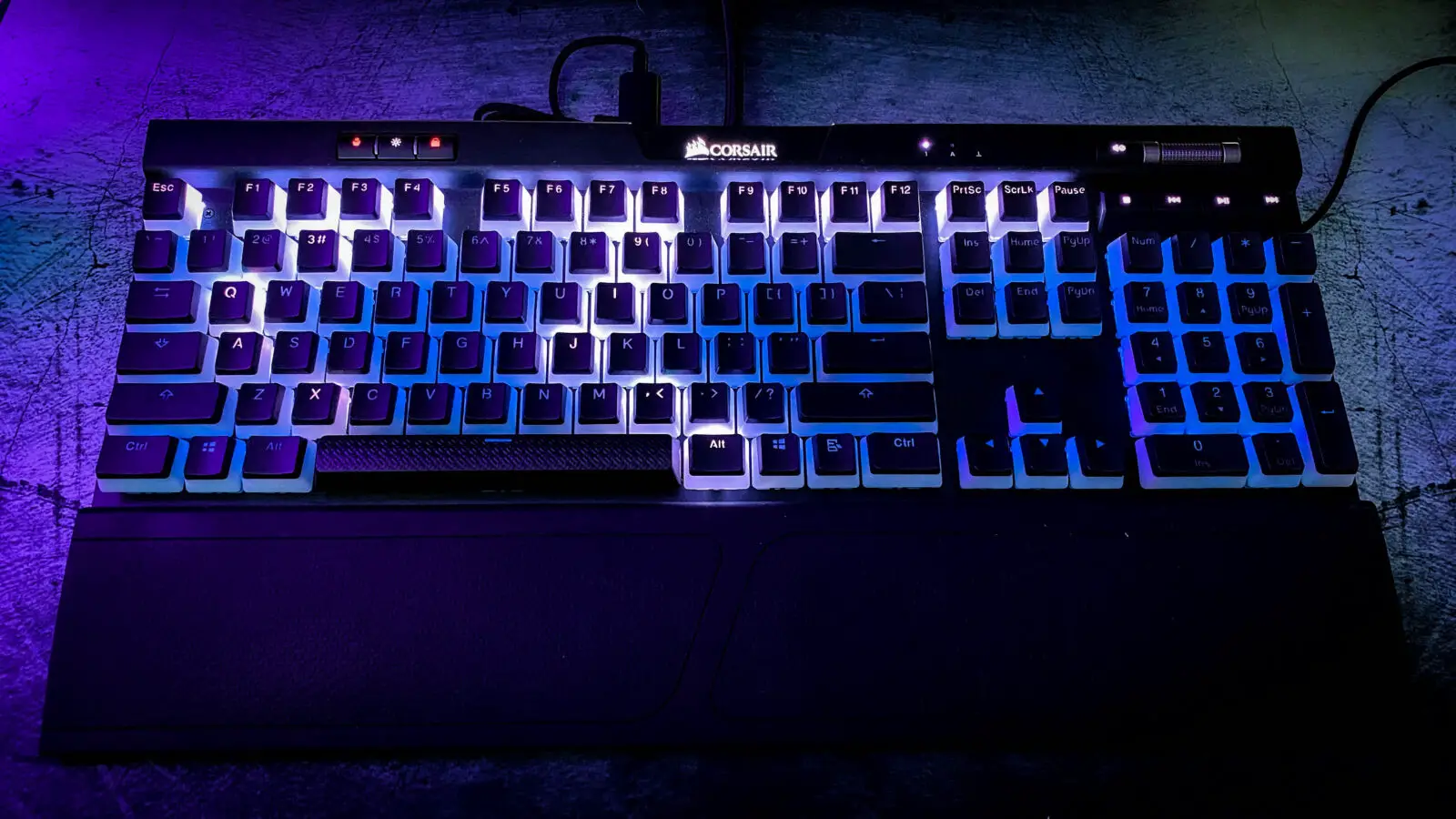 Corsair Lightning Strike RGB keyboard
