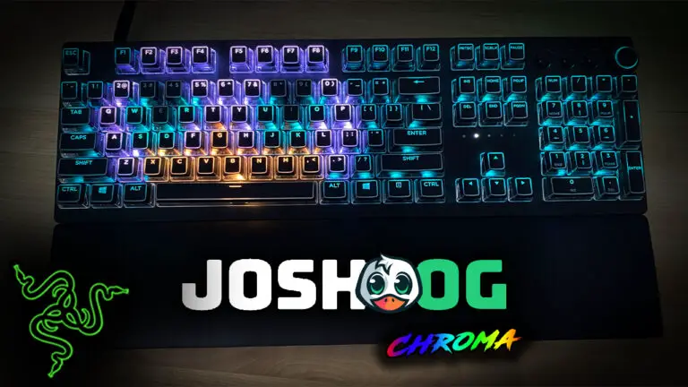 JoshOG Razer Keyboard Lighting