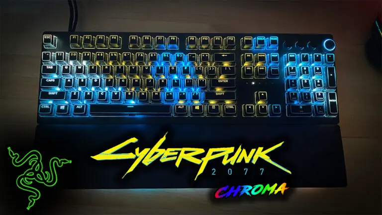 Cyberpunk 2077 Razer RGB design