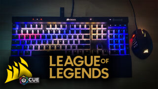 League of Legends Corsair RGB design