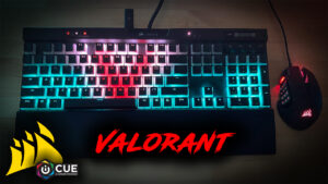 Valorant Corsair RGB design